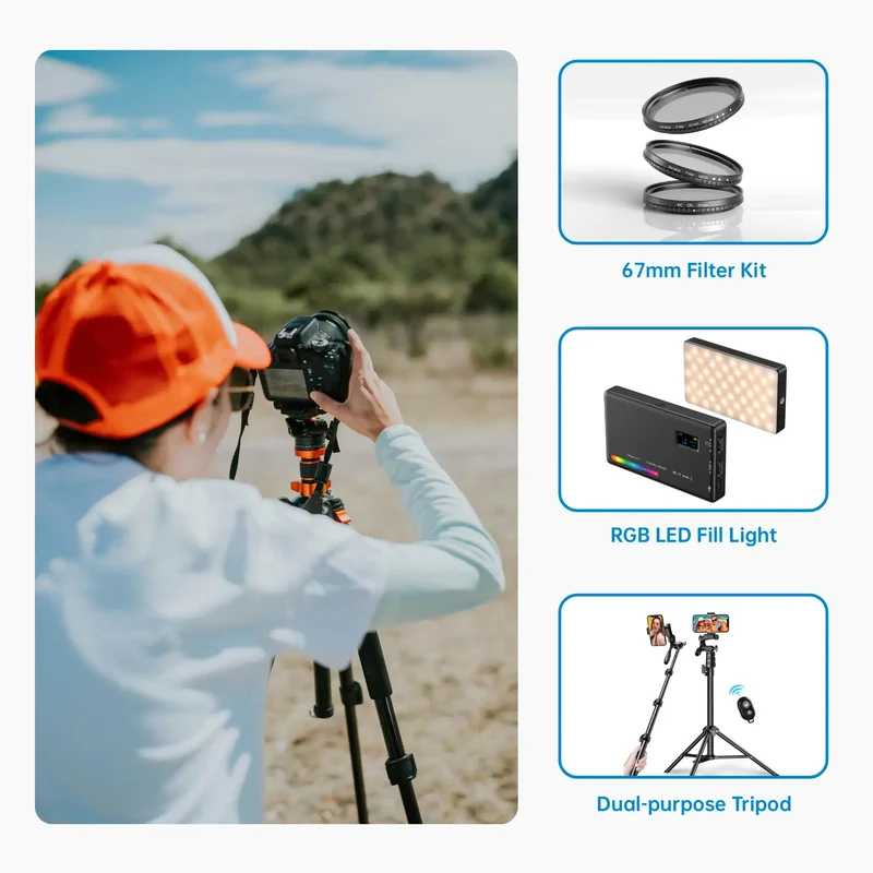 Creator Pro Kit – Drehe überall Videos in Kinoqualität