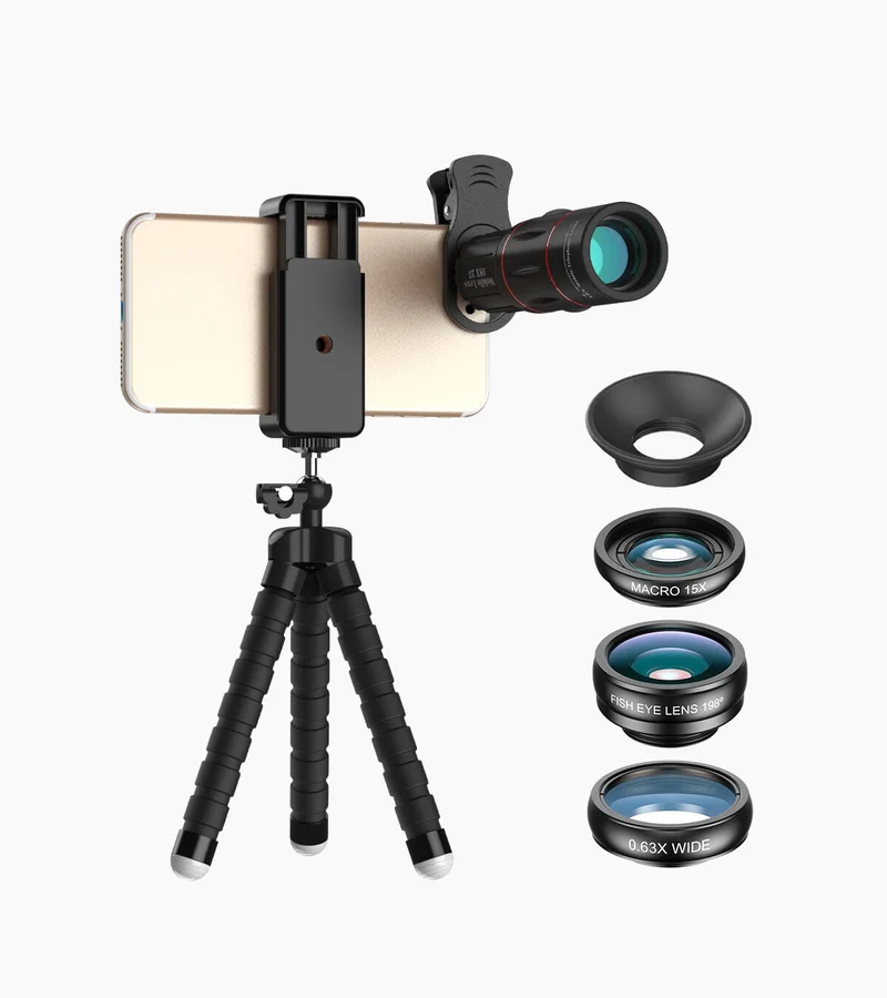 18X Tele 4-in-1-Objektiv-Set