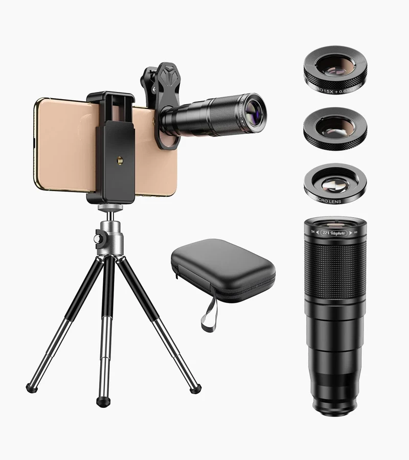 22-fach Teleobjektiv 6-in-1-Kit