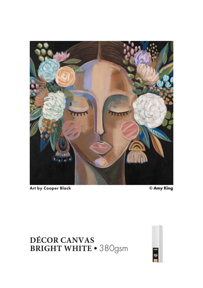 ILFORD GALERIE Décor Canvas Bright White (GDCBW)