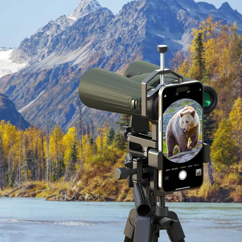 APEXEL 3-Achsen-Teleskop-Telefonadapter