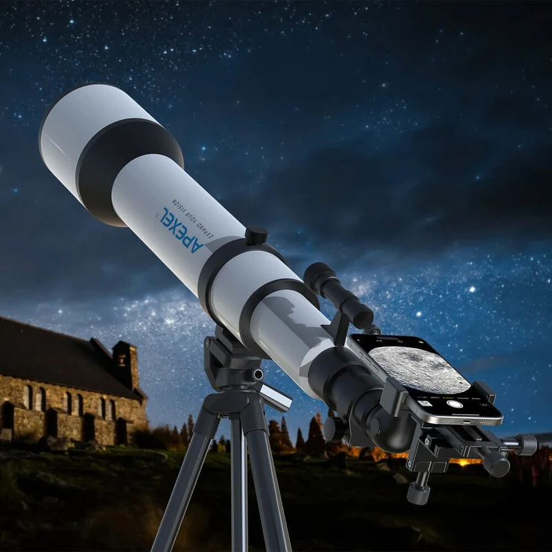 APEXEL 3-Achsen-Teleskop-Telefonadapter