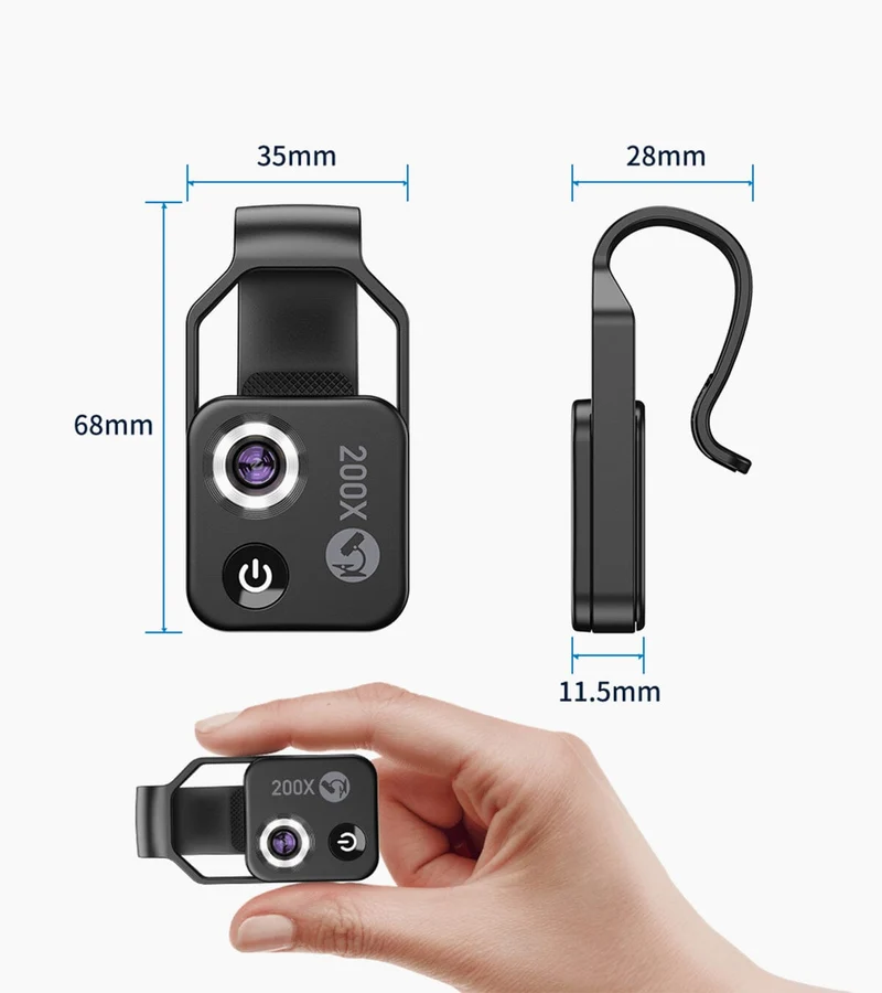 200X Smartphone-Mikroskop