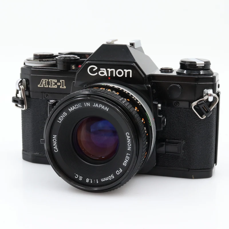Canon AE-1 + FD 50mm f/1.8 S.C. (II) used