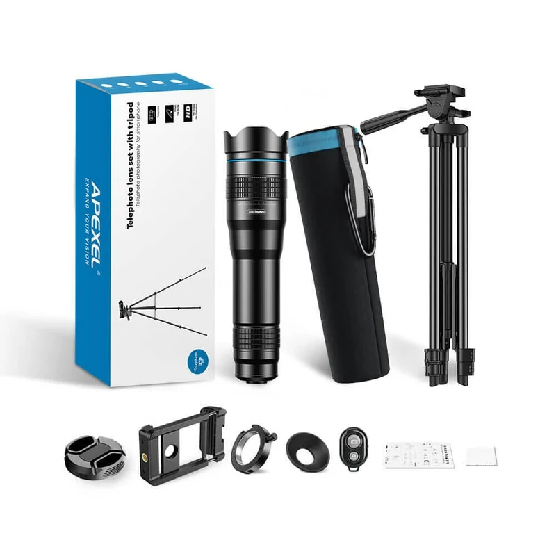 Verbessertes 36x-Smartphone-Teleobjektiv-Kit