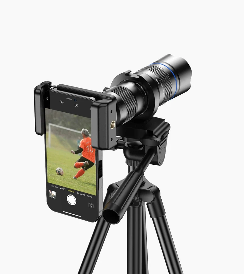 Smartphone-Teleobjektiv-Set mit verbessertem Zoom 20–40fach