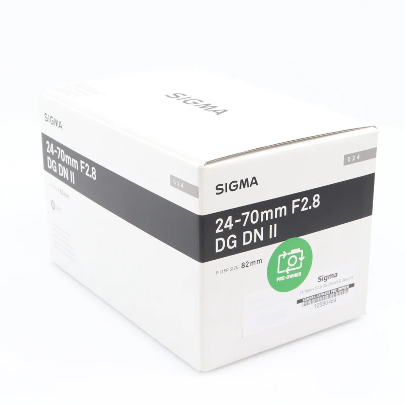 Sigma 24-70mm f/2.8 DG DN Art II Sony FE used