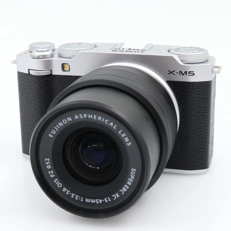 Fujifilm X-M5 silver + XC 15-45mm used