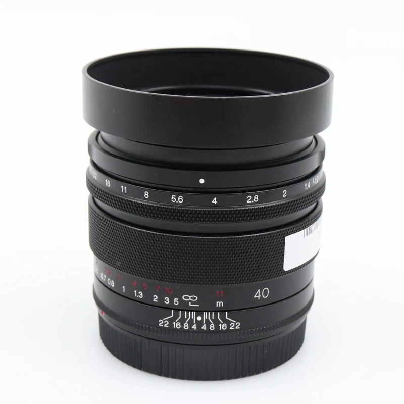 Voigtlander Nokton 40mm f/1.2 ASPH. Canon RF used