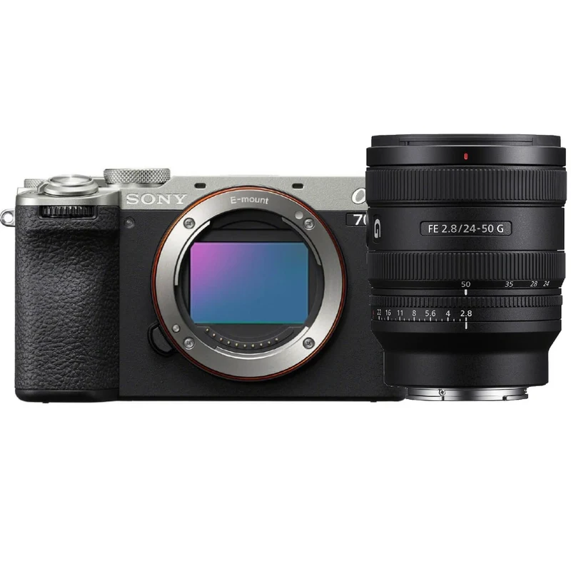 Sony A7C II Silber + 24-50mm f/2.8 G