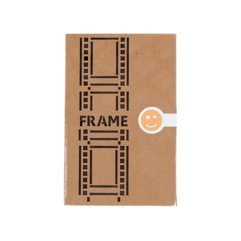 JollyLook 3 "Mini" photo frames, brown coloured