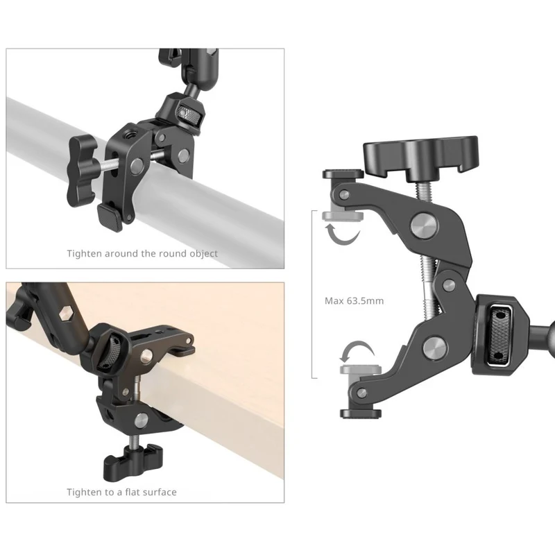 SmallRig Magic Arm mit Krabbenklemmenset für Schreibtischfotografie 4766