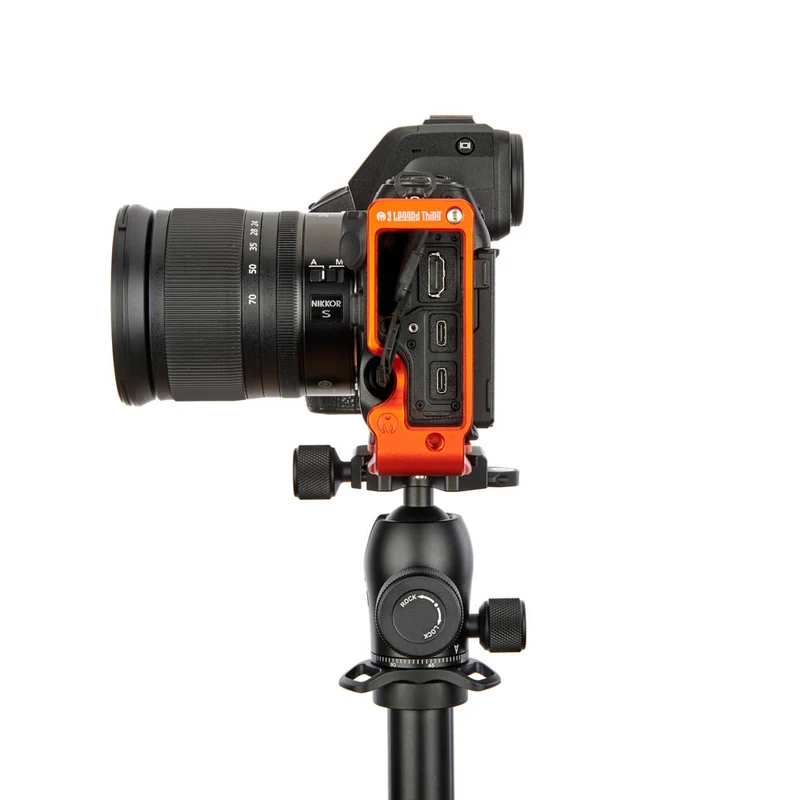 3 Legged Thing ZOOEY QD 110mm Arca L Bracket for Nikon Z8 Copper