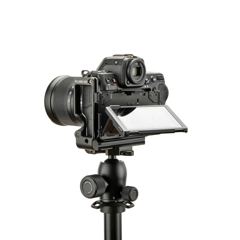 3 Legged Thing ZOOEY QD 110mm Arca L Halterung für Nikon Z8 Schwarz