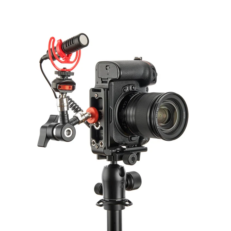 3 Legged Thing ZOOEY QD 110mm Arca L Halterung für Nikon Z8 Schwarz