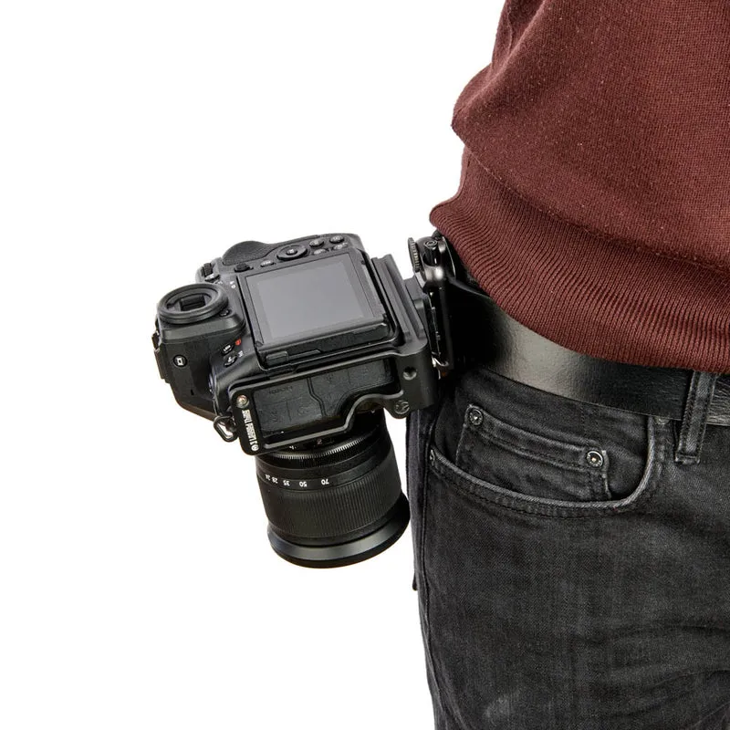 3 Legged Thing ZOOEY QD 110mm Arca L Halterung für Nikon Z8 Schwarz