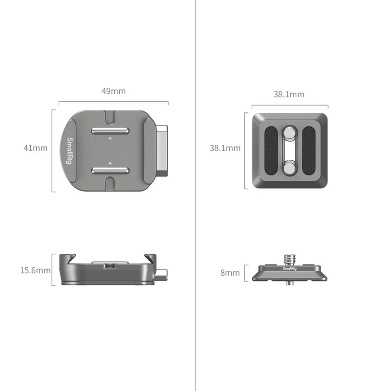 SmallRig HawkLock H38 Arca-Swiss Quick Release Mount Plate 4486