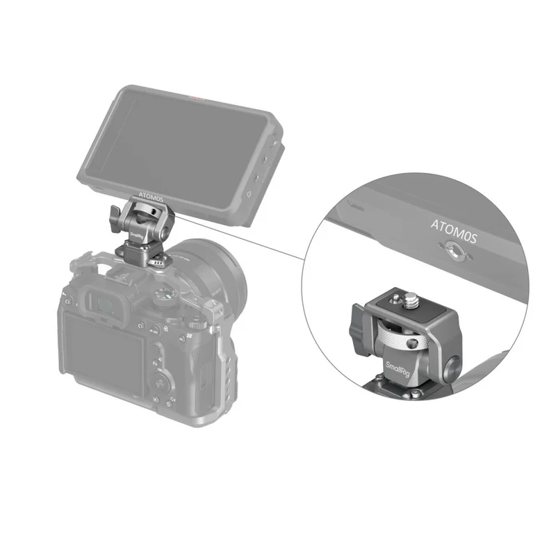 SmallRig HawkLock H21 Quick Release Monitorhalterung mit NATO-Klemme 4487