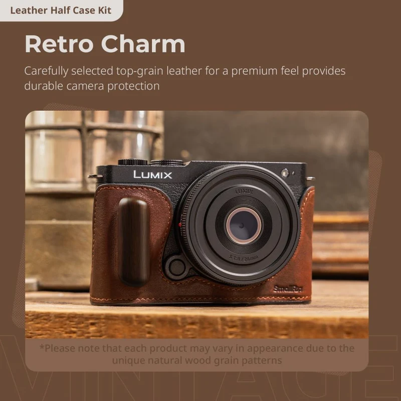 SmallRig Leather halfcase for Panasonic LUMIX S9 4703