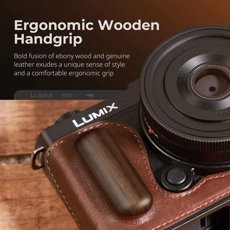 SmallRig Leather halfcase for Panasonic LUMIX S9 4703