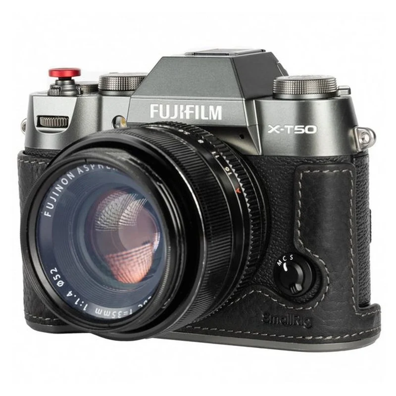 SmallRig Leather halfcase kit for Fujifilm X-T50 (black) 4709