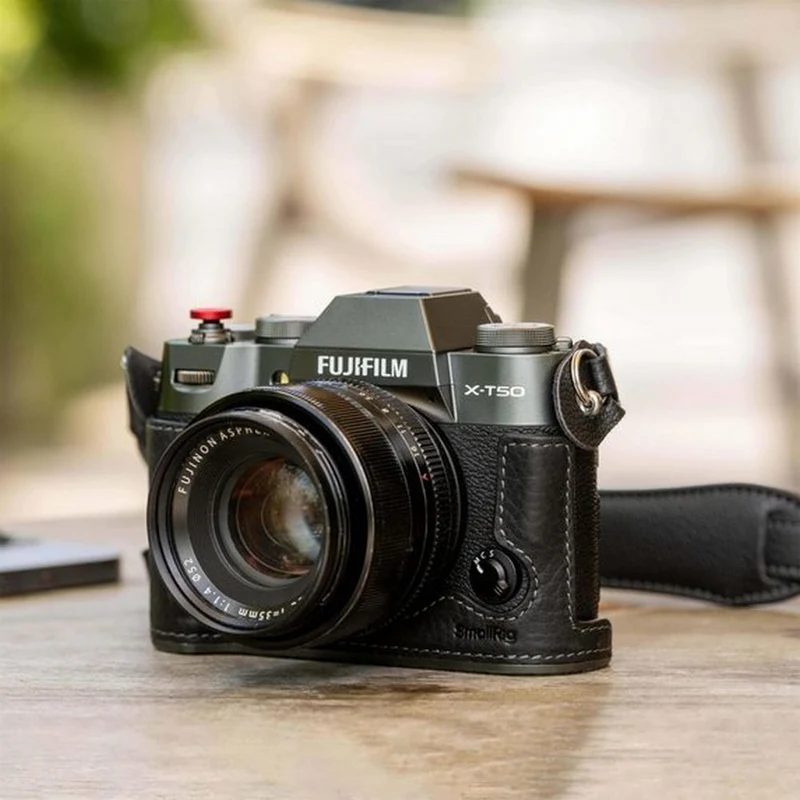 SmallRig Leather halfcase kit for Fujifilm X-T50 (black) 4709