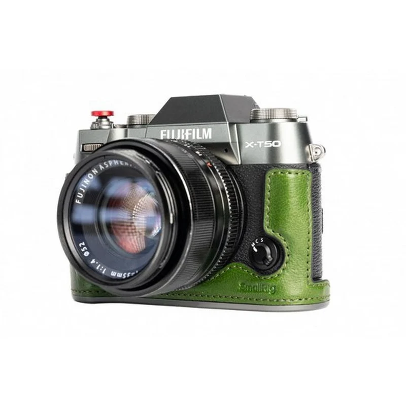 SmallRig Leder-Halbschalenset für Fujifilm X-T50 (grün) 4711