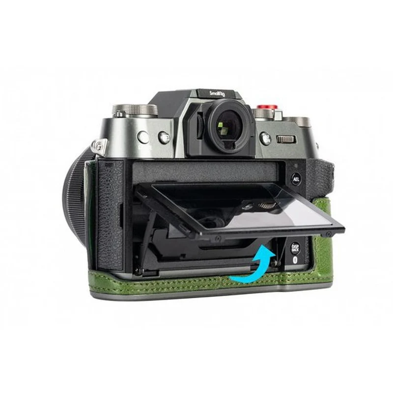 SmallRig Leder-Halbschalenset für Fujifilm X-T50 (grün) 4711