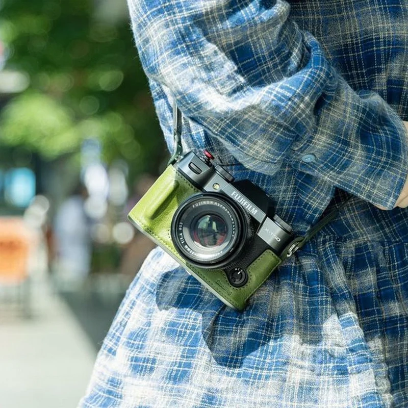 SmallRig Leder-Halbschalenset für Fujifilm X-T50 (grün) 4711