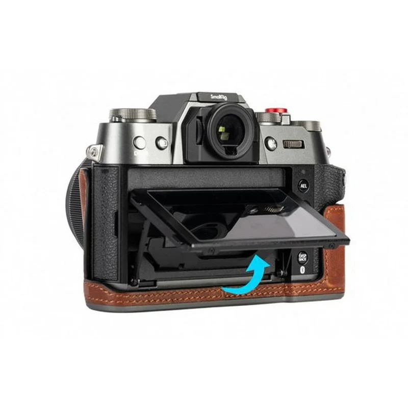 SmallRig Leder-Halbschalenset für Fujifilm X-T50 (braun) 4710