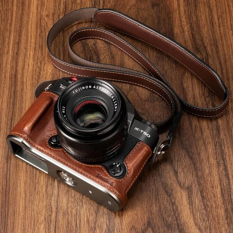 SmallRig Leder-Halbschalenset für Fujifilm X-T50 (braun) 4710