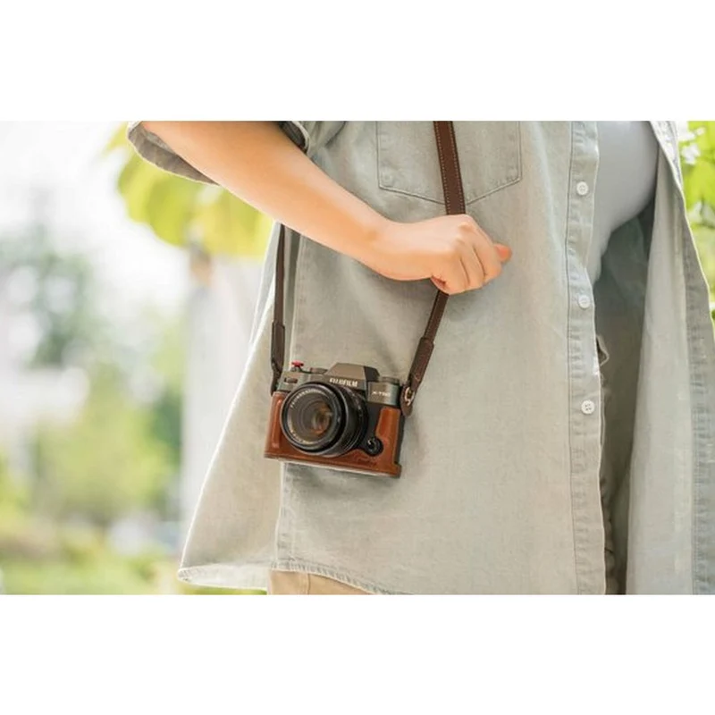 SmallRig Leder-Halbschalenset für Fujifilm X-T50 (braun) 4710