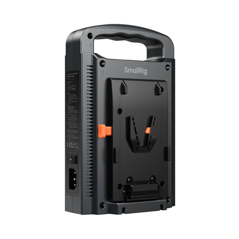 SmallRig 4578 Dual Channel V-Mount Battery Charger (EU Standard)