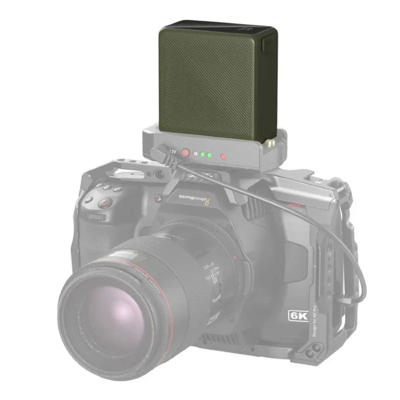 SmallRig 4577 NP-F970 USB-C Rechargeable Camera Battery, green