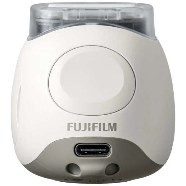 Fujifilm INSTAX PAL digital camera, Milky White + printer Link WIDE, Ash White