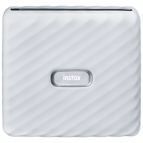 Fujifilm INSTAX PAL digital camera, Milky White + printer Link WIDE, Ash White