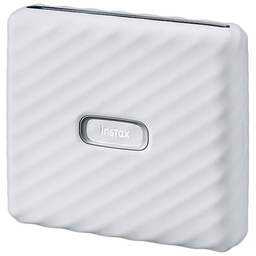 Fujifilm INSTAX PAL digital camera, Milky White + printer Link WIDE, Ash White