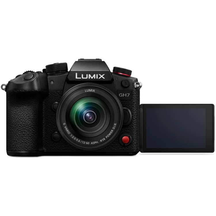 Panasonic Lumix DC-GH7 Gehäuse + MFT 12-60mm f/3.5-5.6 ASPH Power OiS Lumix G Vario
