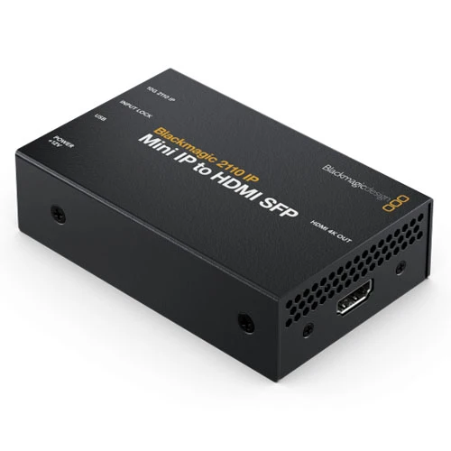Blackmagic 2110 IP Mini IP to HDMI SFP