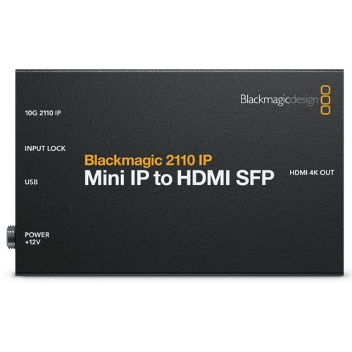 Blackmagic 2110 IP Mini IP to HDMI SFP
