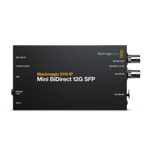 Blackmagic 2110 IP Mini BiDirect 12G SFP
