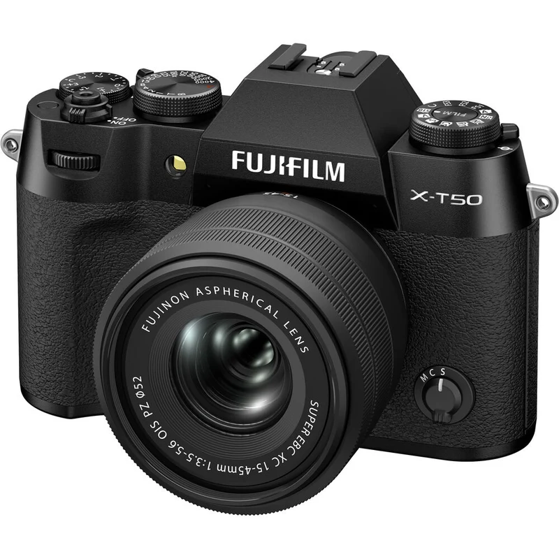 Fujifilm X-T50 Schwarz + XC 15-45mm