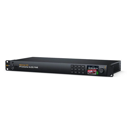 Blackmagic 2110 IP Konverter 4x12G PWR