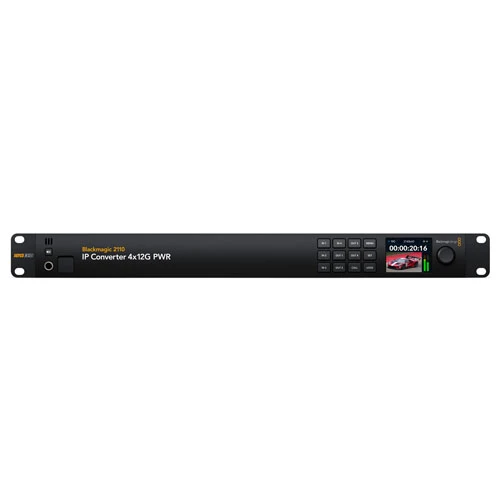 Blackmagic 2110 IP Konverter 4x12G PWR