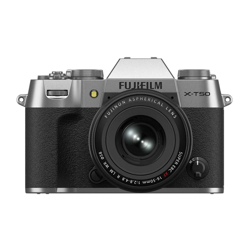 Fujifilm X-T50 silver + XF 16-50mm