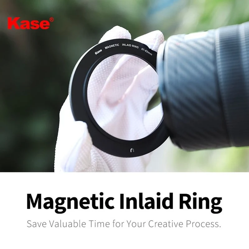 Kase Revolution Magnetic Inlaid Ring 72-77mm