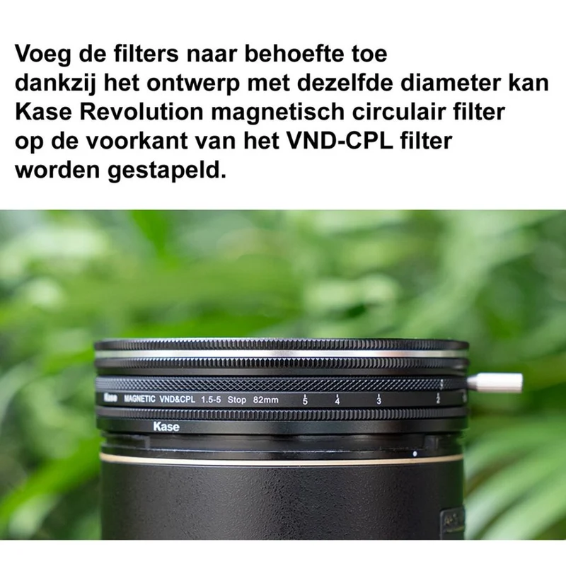 Kase Video Kit VND-CPL mit White Mist 82mm