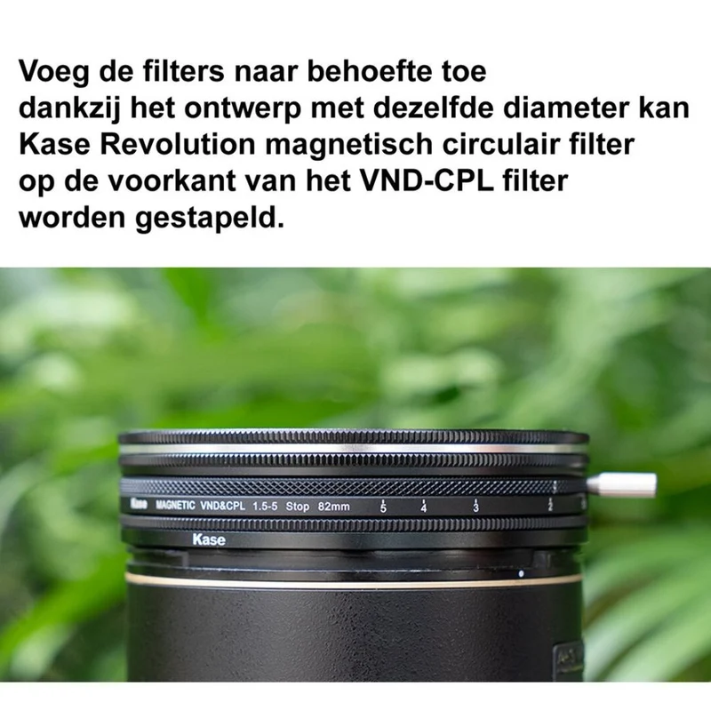 Kase Video Kit VND-CPL mit White Mist 77mm