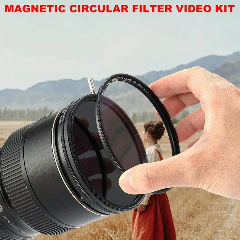 Kase Video Kit VND-CPL mit Black Mist 77mm