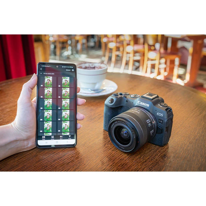 Canon EOS R8 + EF - RF mount adapter
